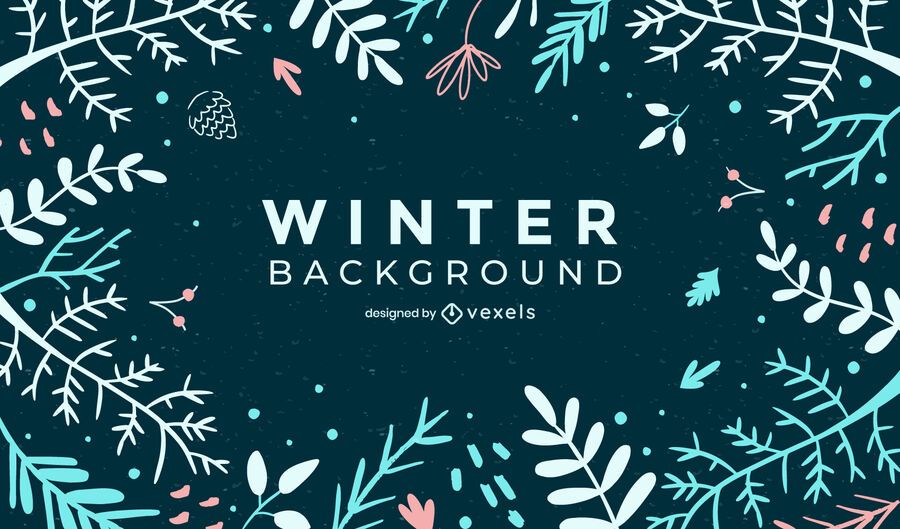 Winter Hintergrund Design Winter Hintergrund Design