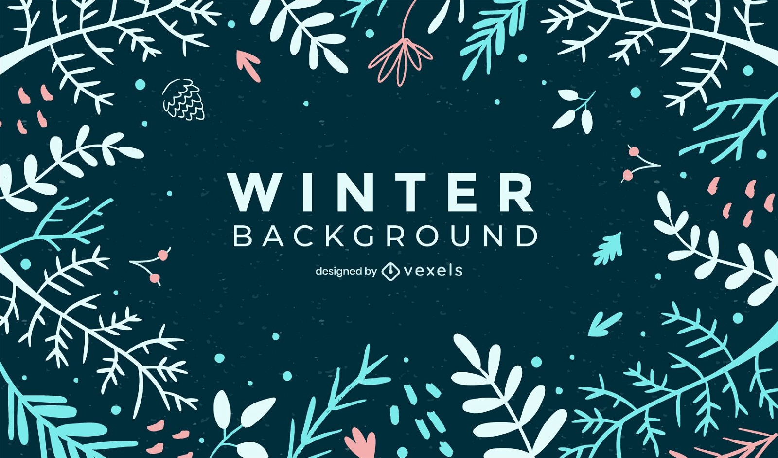 Winter Hintergrund Design