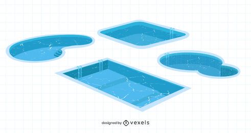 Pool Illustration Pack