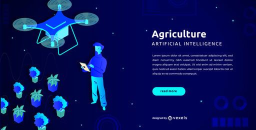 Drone agriculture slider template Drone agriculture slider template