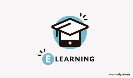 Design de logotipo de E learning