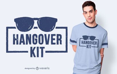Hangover kit t-shirt design Hangover kit t-shirt design