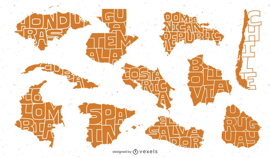 Latin Spanish Speaking Country Pack Latin Spanish Speaking Country Pack
