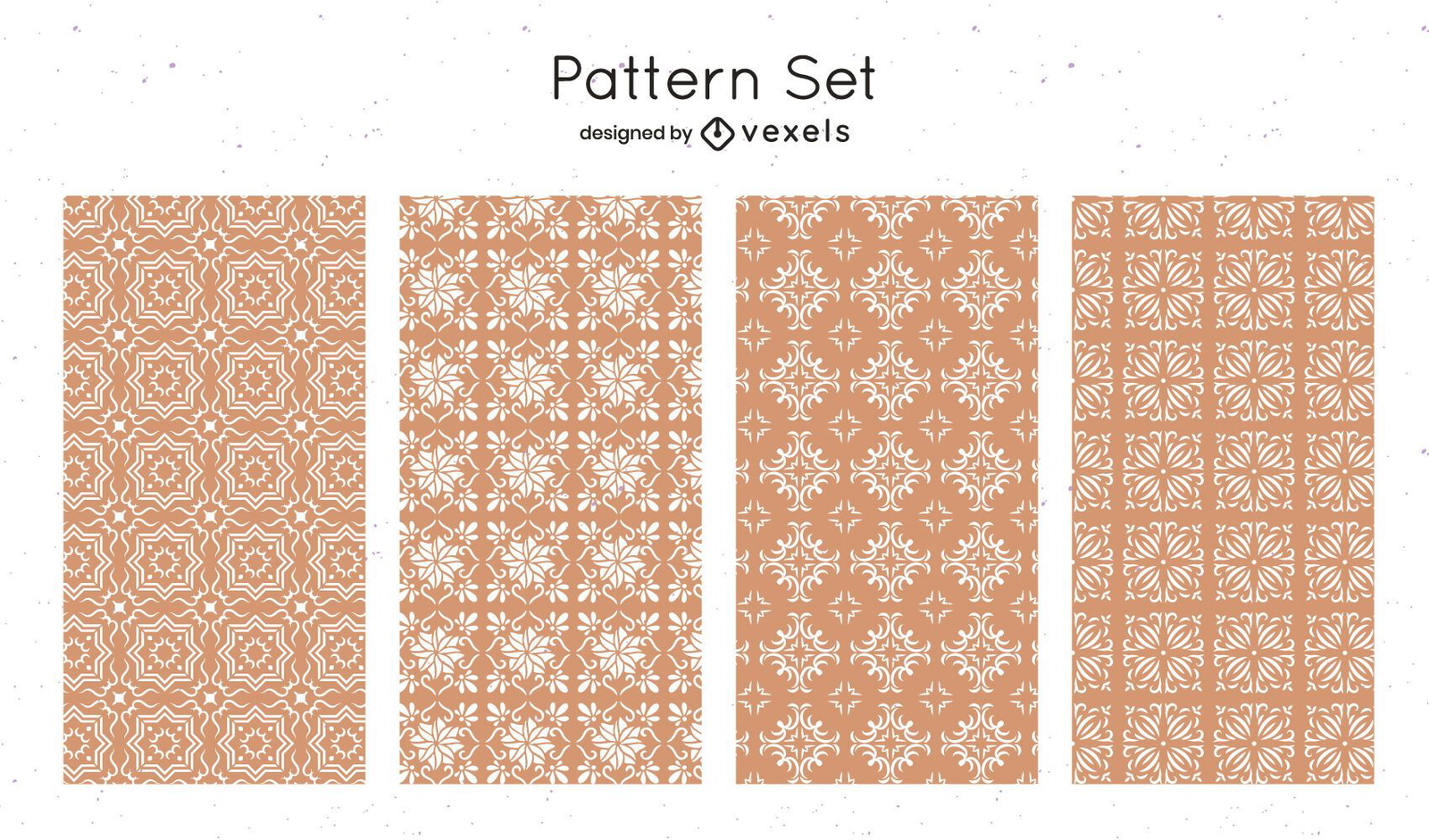 Geometric shapes pattern design