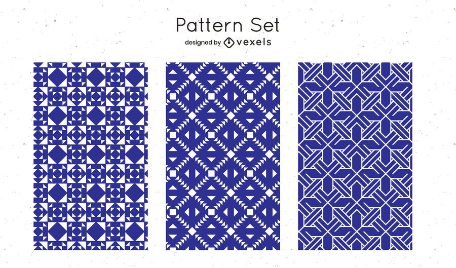 Blue geometric pattern design Blue geometric pattern design