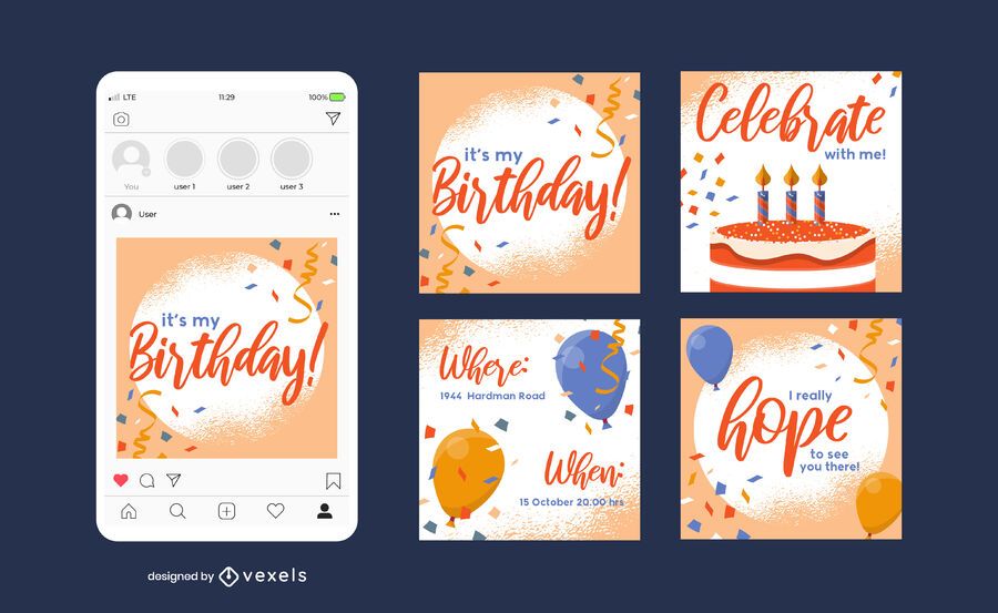 birthday-social-media-post-template-vector-download