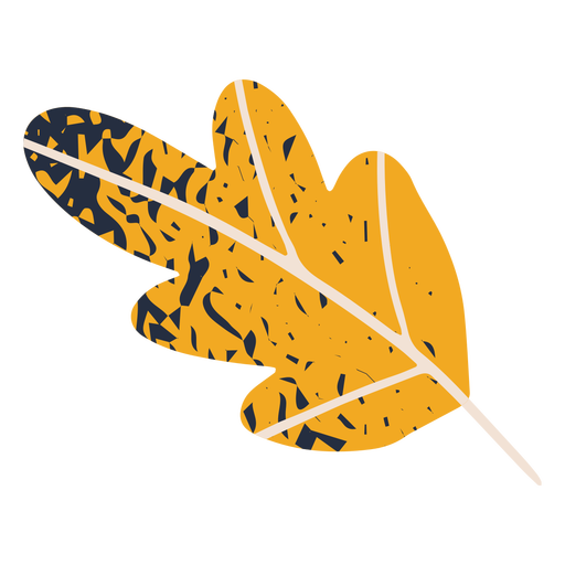 Ilustração da folha de outono Desenho PNG