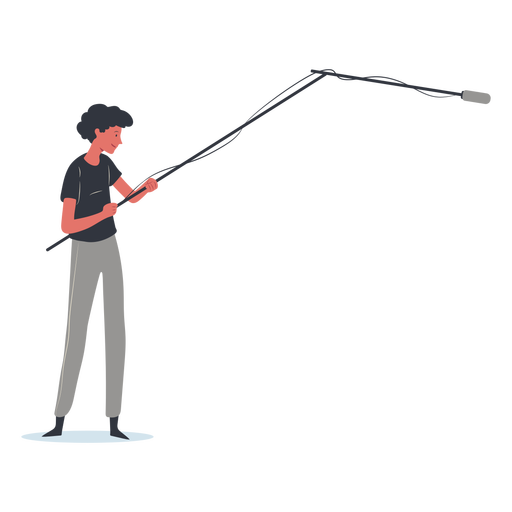 Ilustração do personagem do operador de lança Desenho PNG