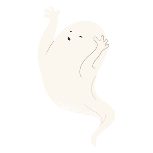 Classic scary ghost character - Transparent PNG & SVG vector file