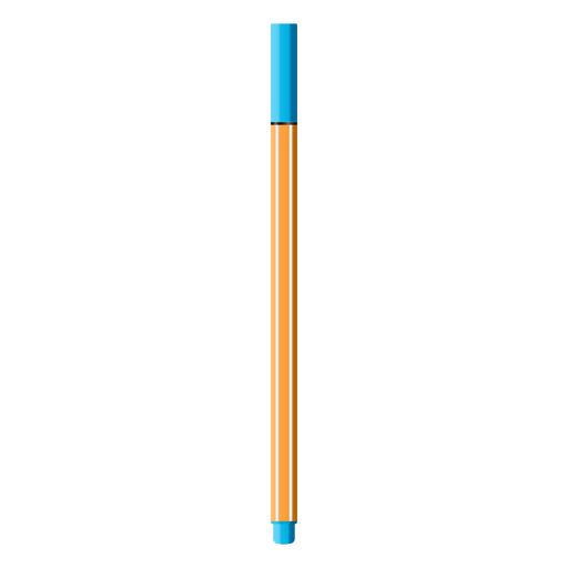 Color pen realistic design - Transparent PNG & SVG vector file