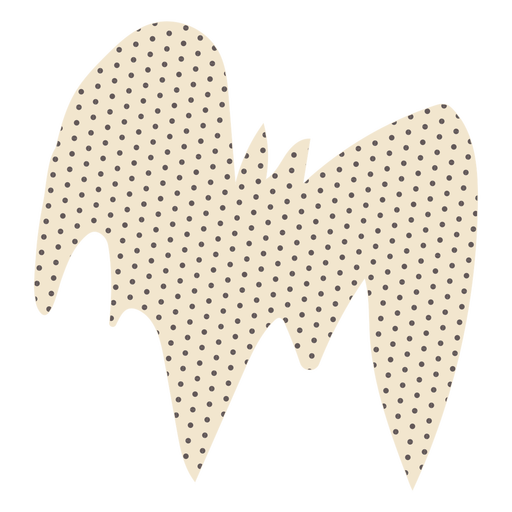 Desenho de personagem de morcego pontilhado Desenho PNG