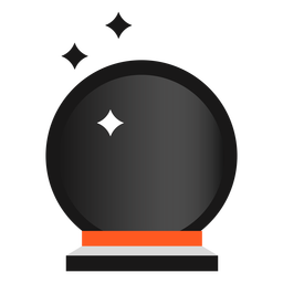 Halloween crystal ball icon Transparent PNG