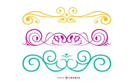Cool curly vectors Free4all