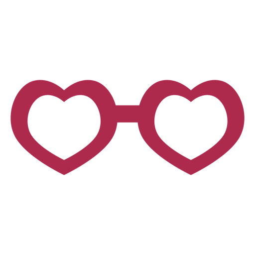 Gafas de corazón - Iconos gratis de moda