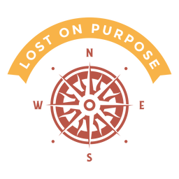 Lost on purpose compass design