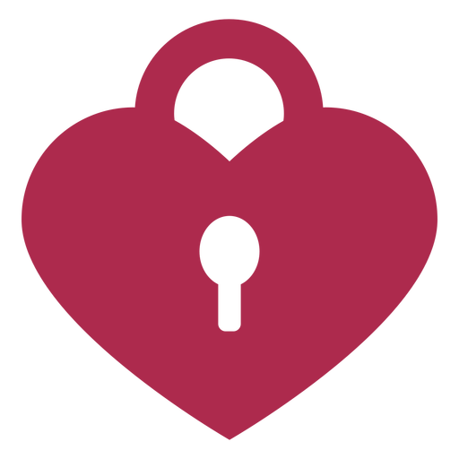 Love padlock icon
