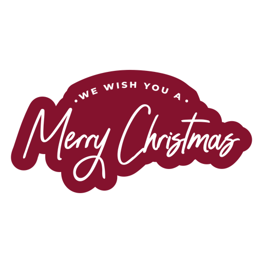 Frohe Weihnachtsgru?t?te PNG-Design
