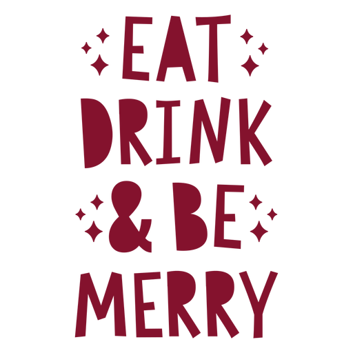 Merry sparkly wine bag - Transparent PNG & SVG vector file