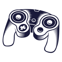 Ilustración de juego de controlador de Nintendo Diseño PNG