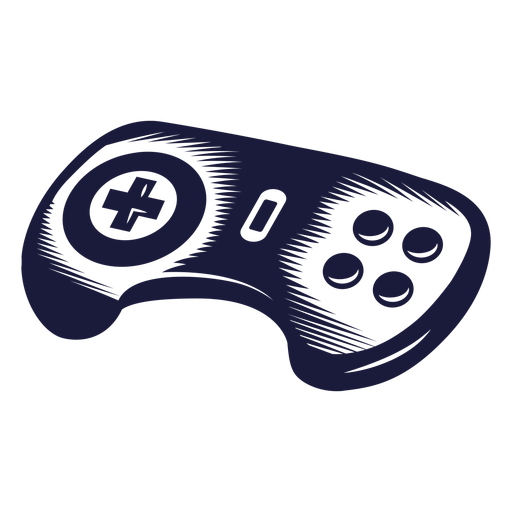 Oldschool console controller illustration PNG Design