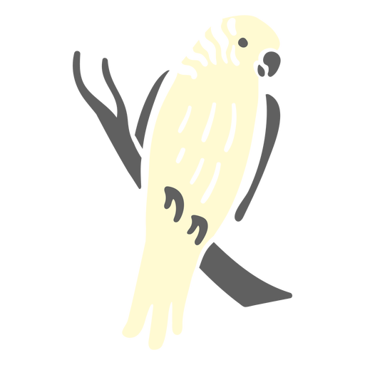 Desenho de animal papagaio