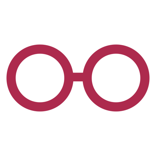 Part glasses simple design PNG Design