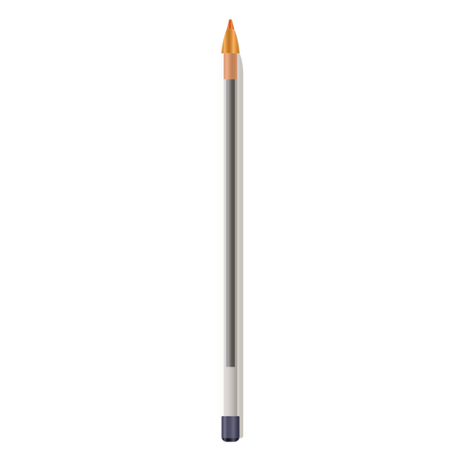 Stift ohne Kappe realistisches Design PNG-Design