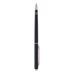 Writing Pen Black Realistic Design Transparent Png Svg Vector File