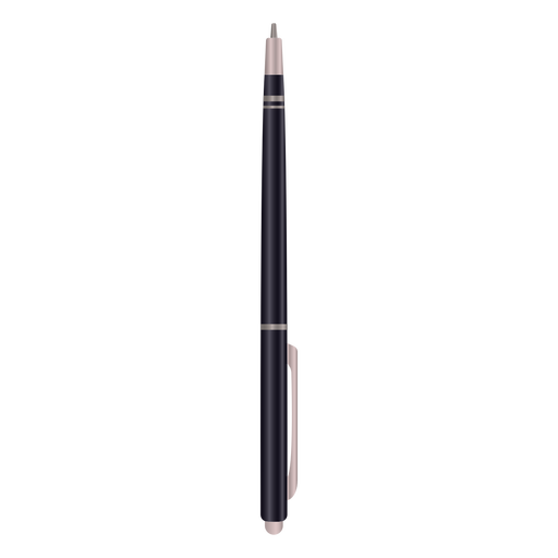 Point pen black illustration PNG Design