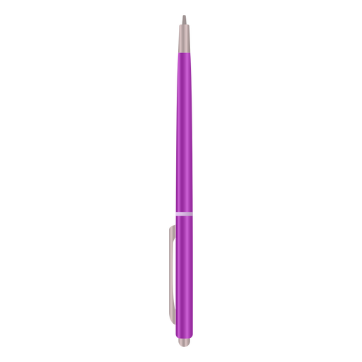 Design realista de caneta apontadora Desenho PNG