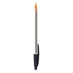 Realistic Pen Design Capless PNG & SVG Design For T-Shirts