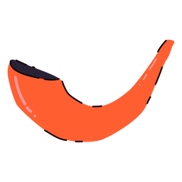 Chifre de musica de shofar Chifre de musica de shofar