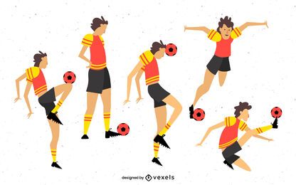 Female Football Character Pack