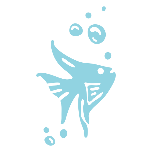 Download Swimming Fish Bubbles Transparent Png Svg Vector File