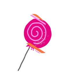 Swirl Lollipop Illustration Sweet PNG & SVG Design For T-Shirts