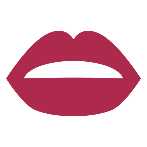 Woman lips icon PNG Design