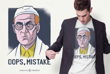 Fehler Doktor T-Shirt Design