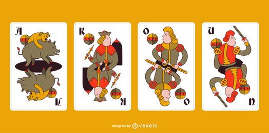 Bayerische Tarocok Bell Suit Card Pack