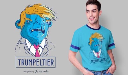 Design de camisetas Camel Trump