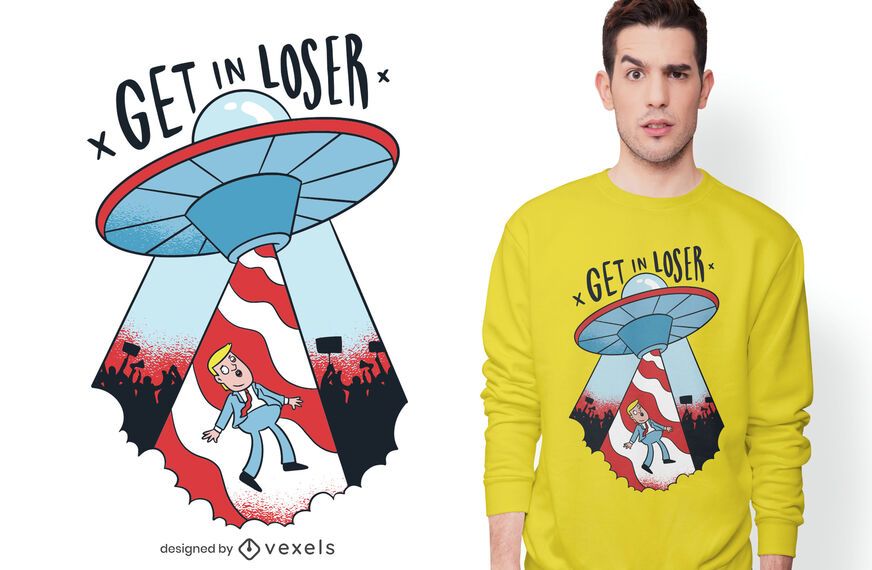Design de t-shirt sequestrado trunfo Design de t-shirt sequestrado trunfo