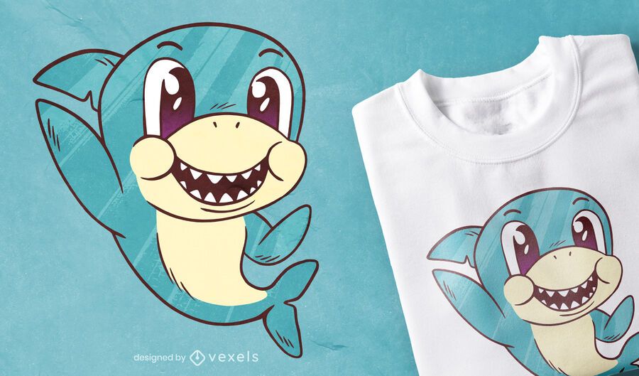 Baby shark cute t-shirt design Baby shark cute t-shirt design