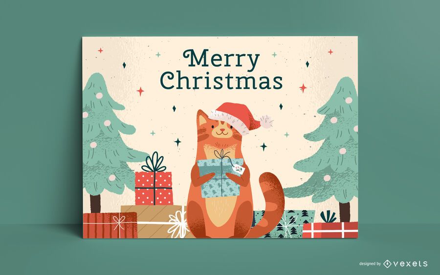 Merry christmas card template Merry christmas card template