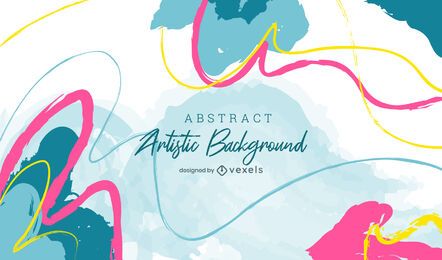 Colorful artistic background design Colorful artistic background design