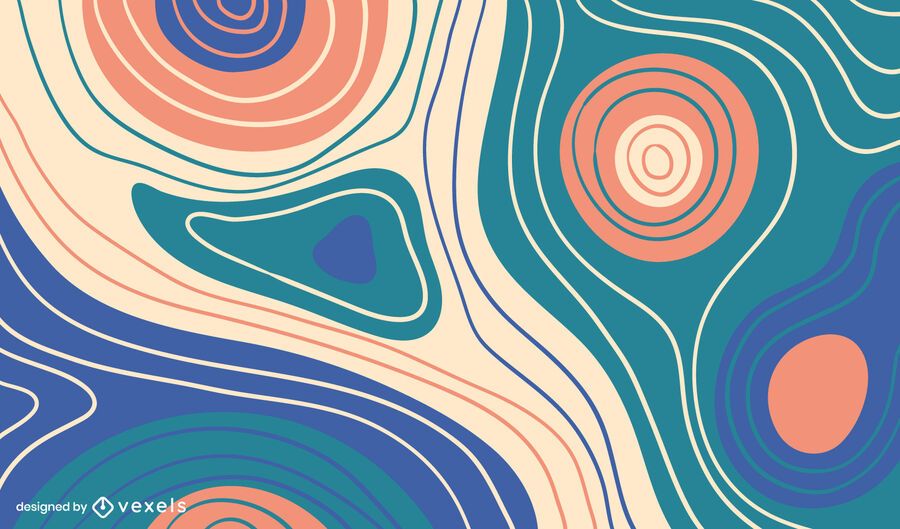 Curvy lines background design Curvy lines background design