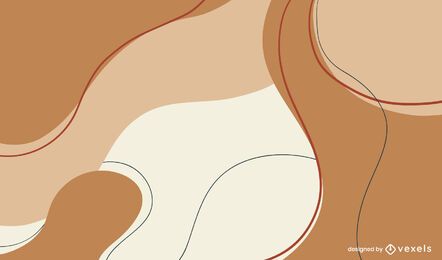 Diseño abstracto del fondo del tono de la tierra