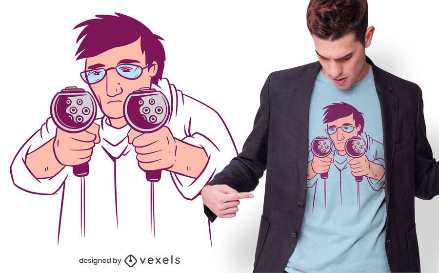 EV Charging plug guns t-shirt design EV Charging plug guns t-shirt design