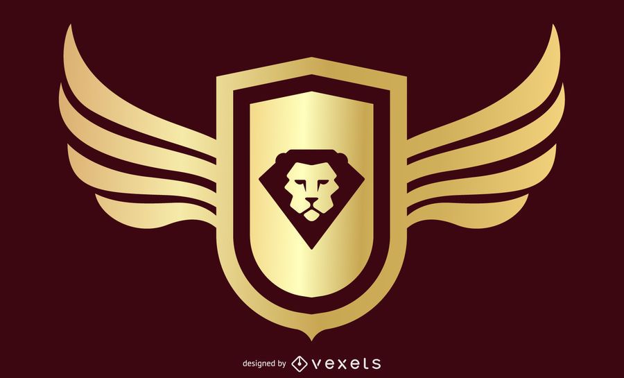 Escudo retro ouro Escudo retro ouro