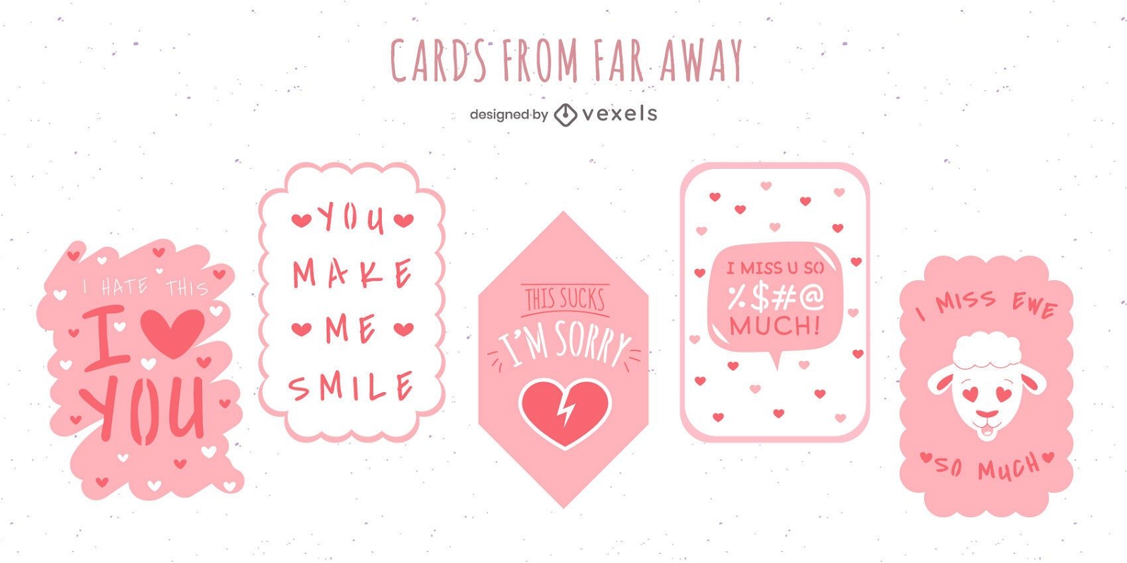 Love Cards Design Pack
