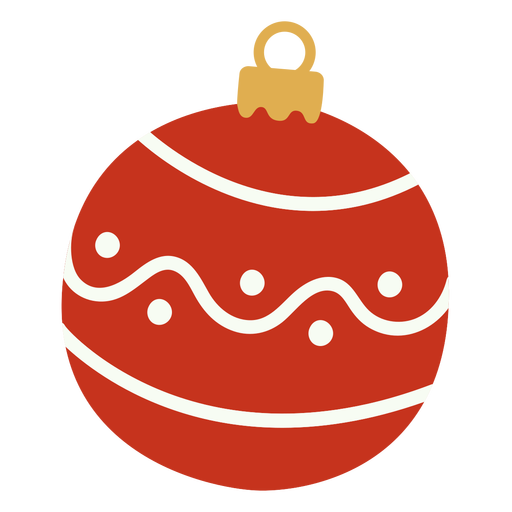Christmas ornament decoration PNG Design