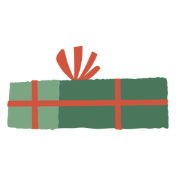 Ilustración de caja de regalo cerrada Diseño PNG